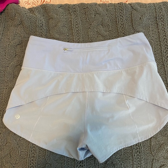 Blue Lululemon shorts - Picture 2 of 2